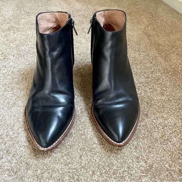 🌶️Madewell Justine Leather Boot🌶️ - Picture 1 of 8